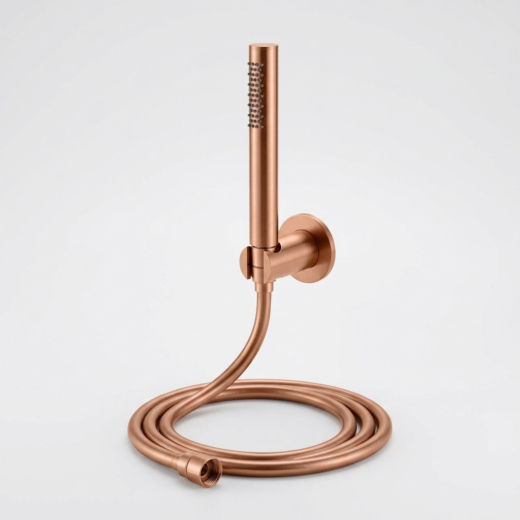 Aquanello Eterna Copper PVD Hand Shower Set with Bar Showerhead and Wall Mount ET-B-SET6-1-62